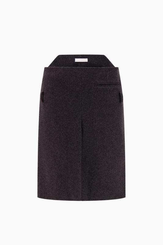Low Waist Suit Skirt