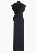 Jersey Ruffle Dress