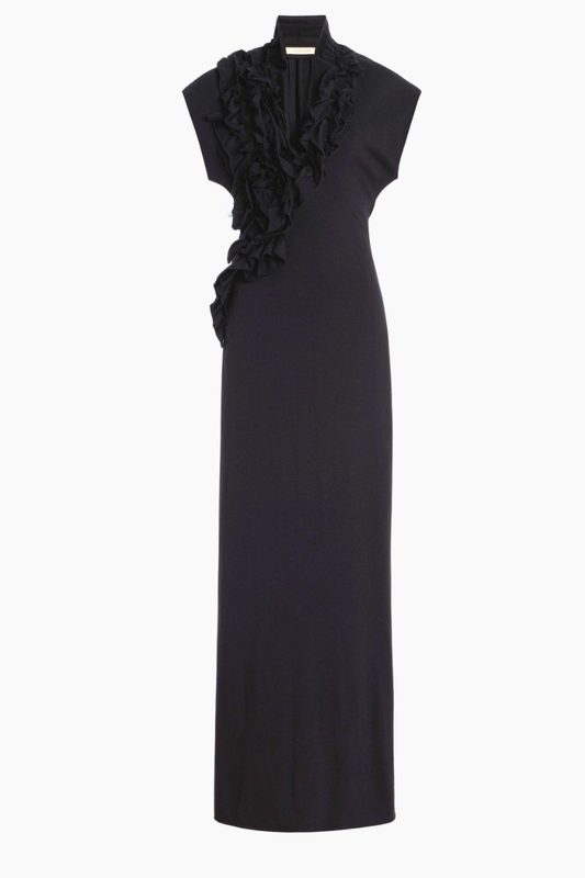 Jersey Ruffle Dress