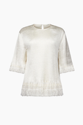 Anais Frayed Edge Tee