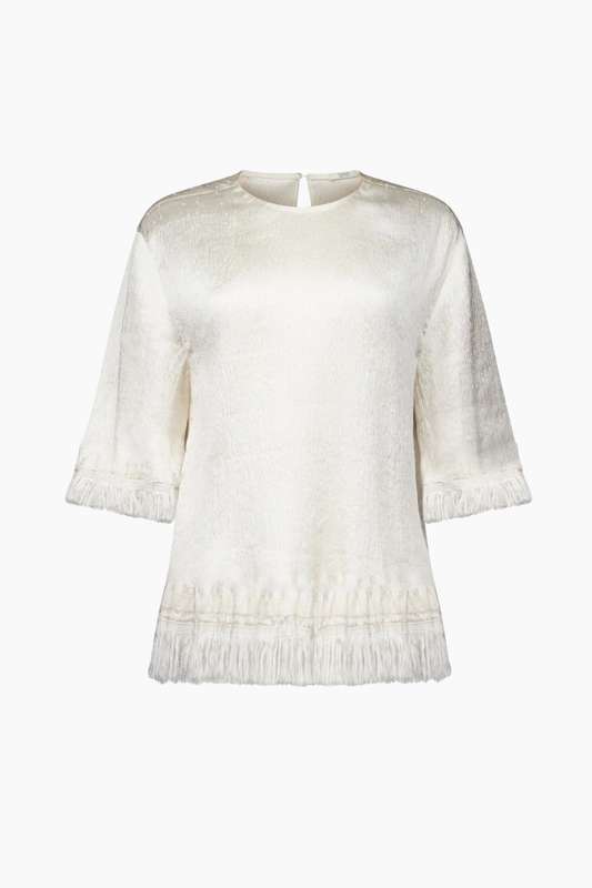 Anais Frayed Edge Tee