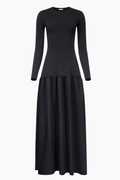 Catrin Flared Duchesse Dress