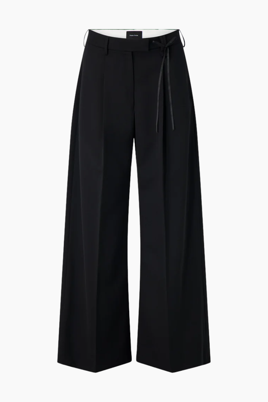 Wide Leg Puddle Trousers