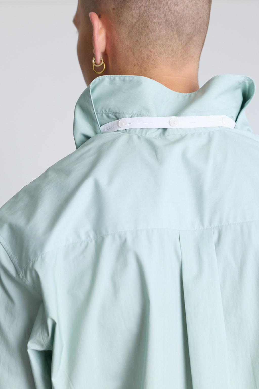 Elasticated Collar Shirt