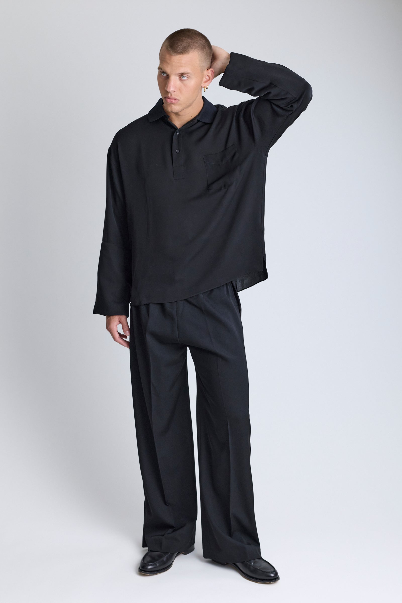 Long Sleeve Polo