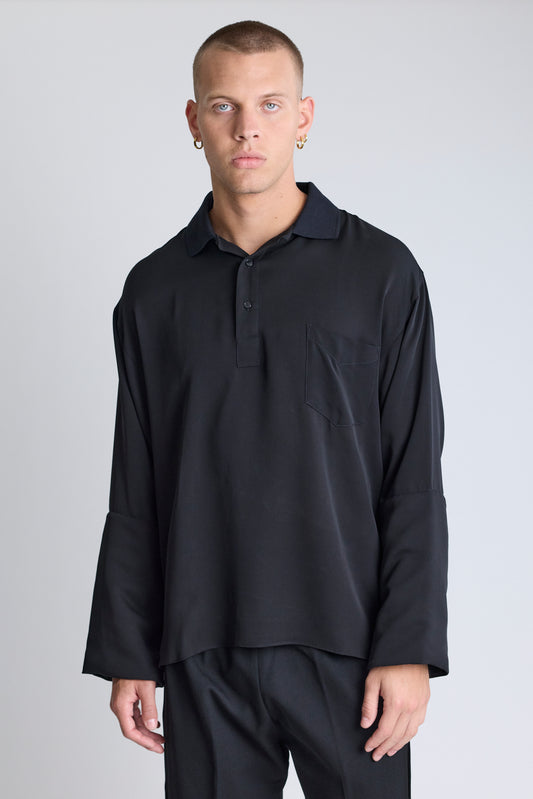 Long Sleeve Polo