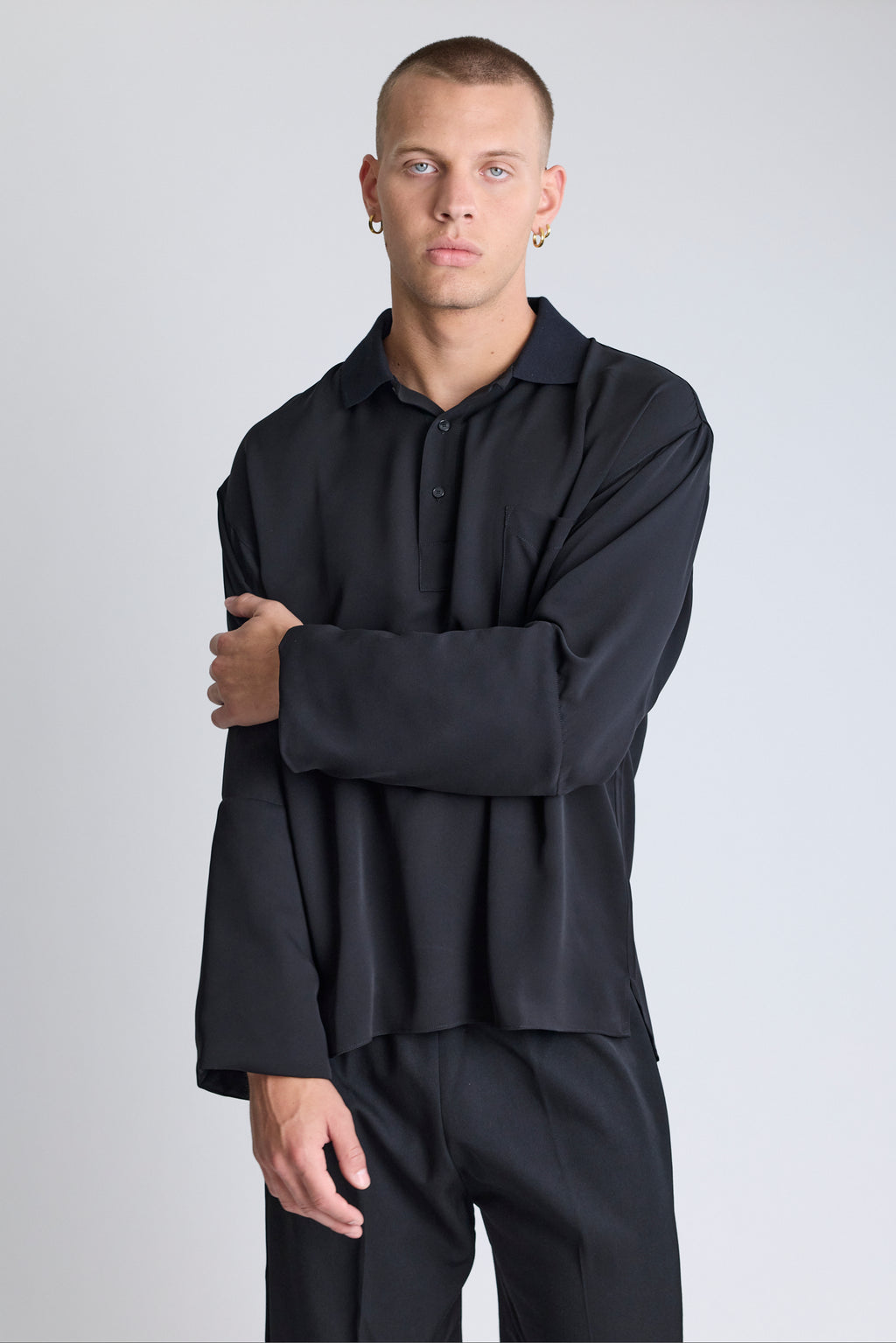 Long Sleeve Polo