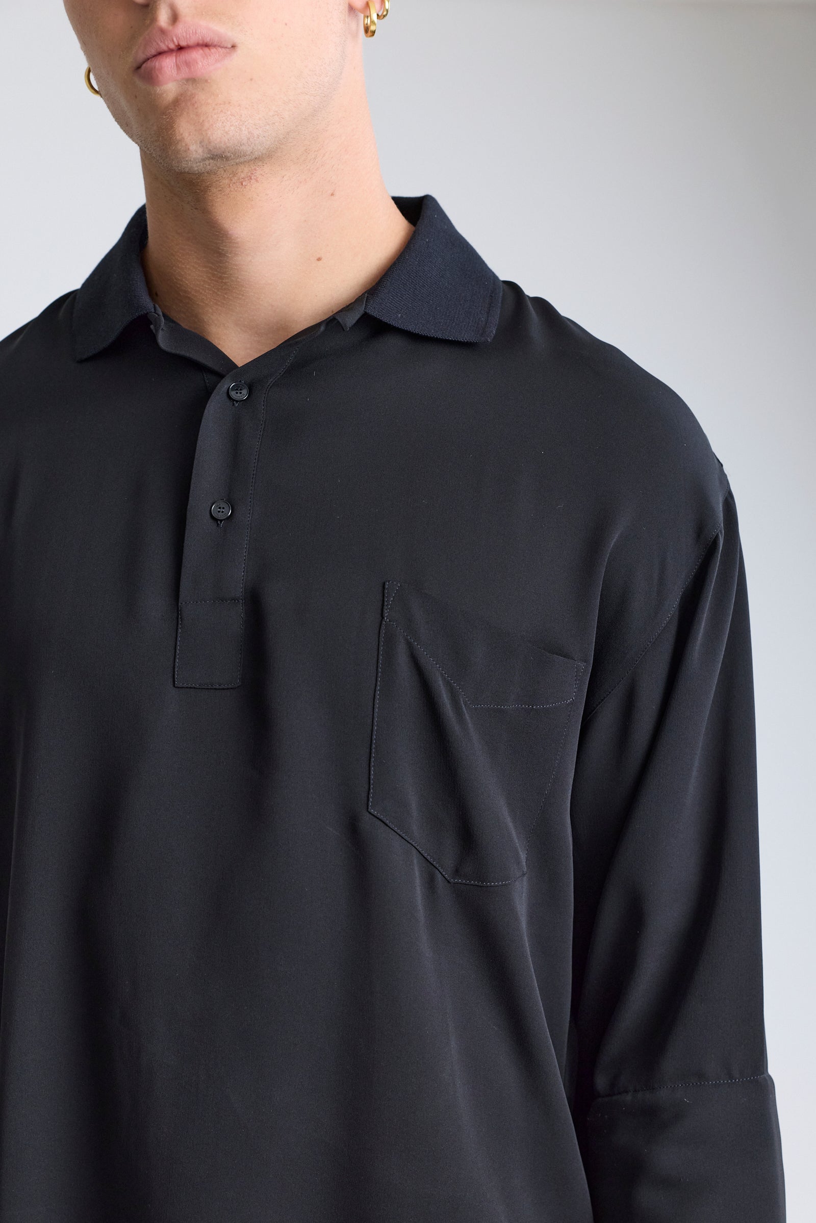 Long Sleeve Polo