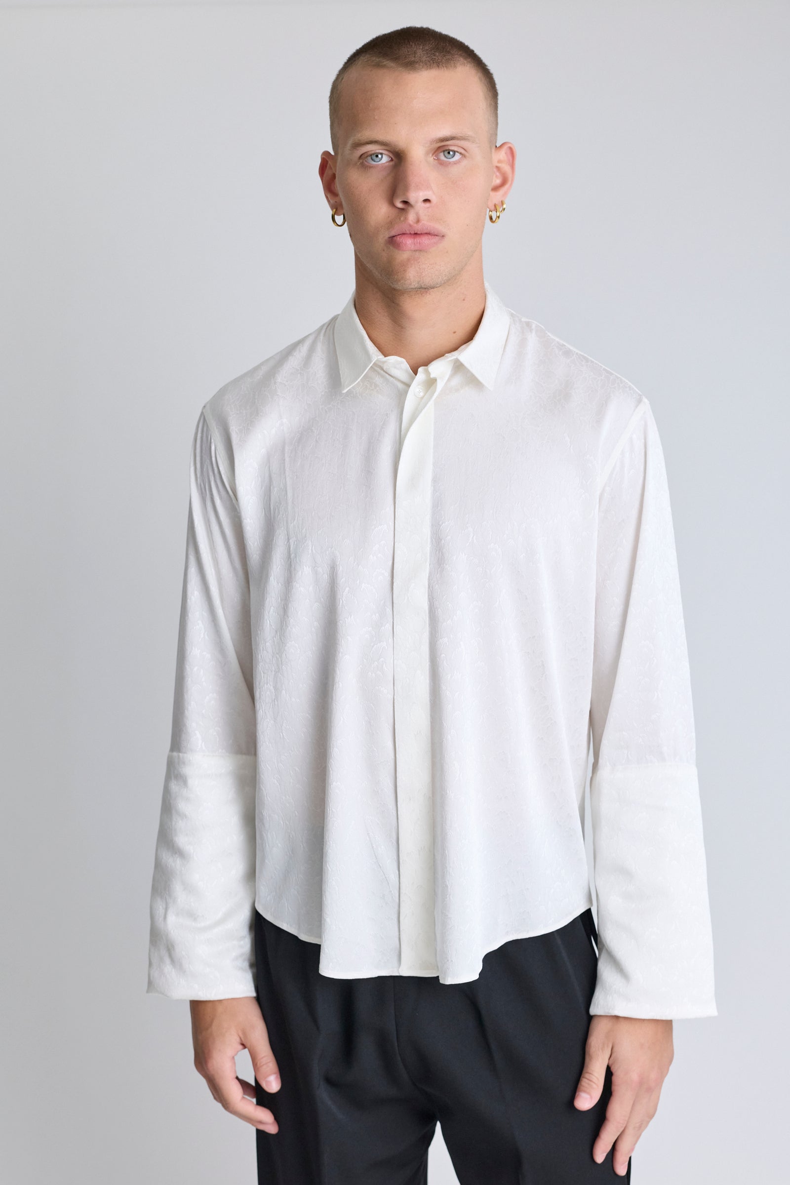 Padded Sleeves Shirt