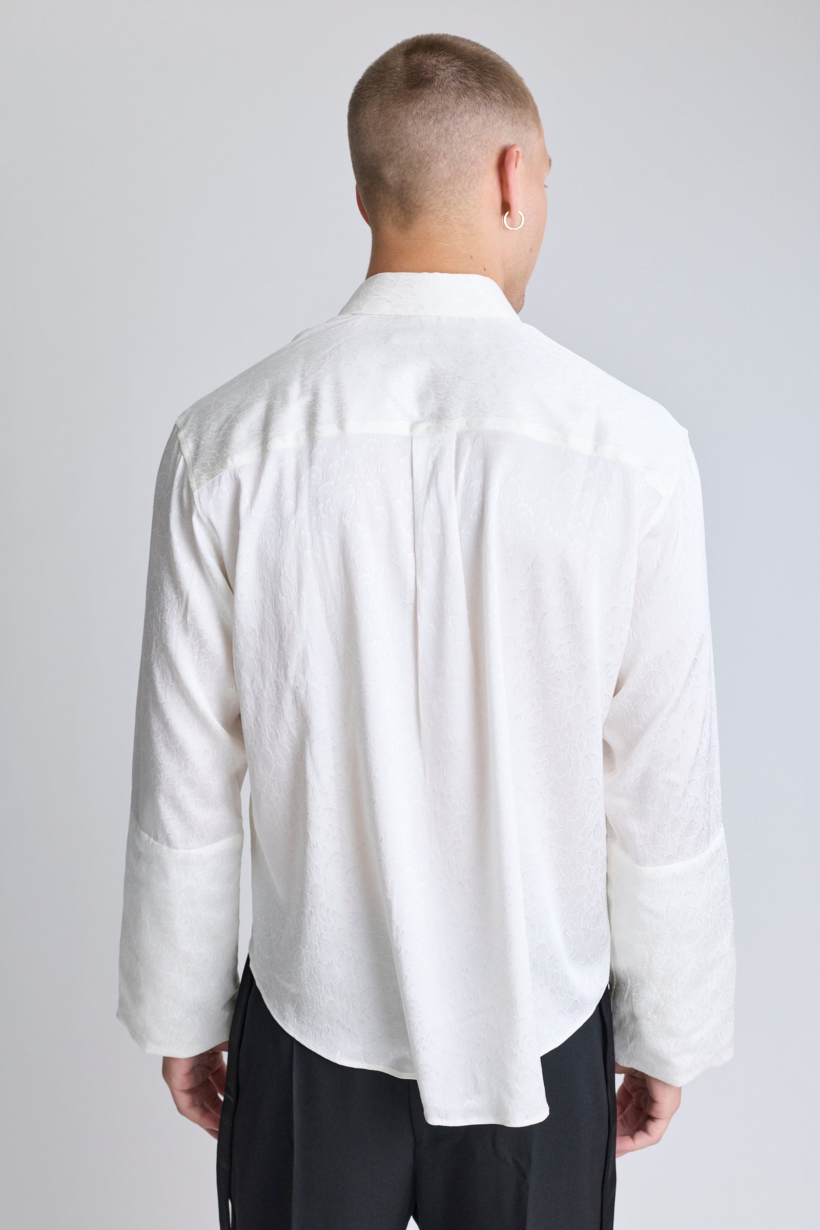 Padded Sleeves Shirt