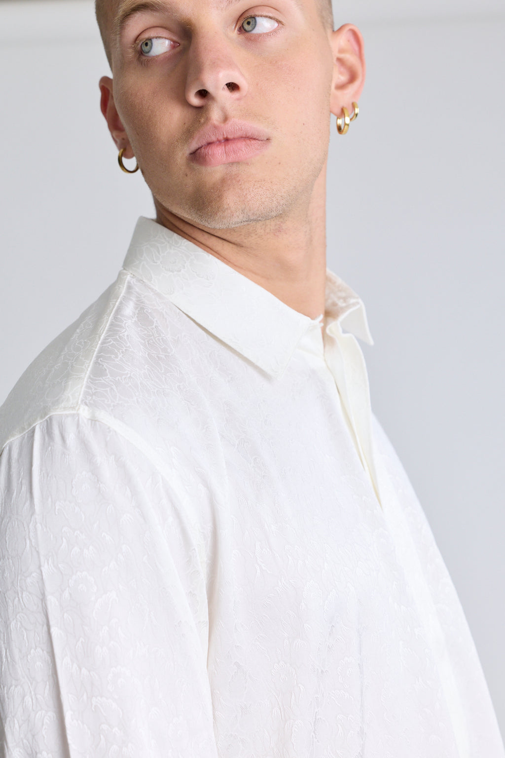 Padded Sleeves Shirt