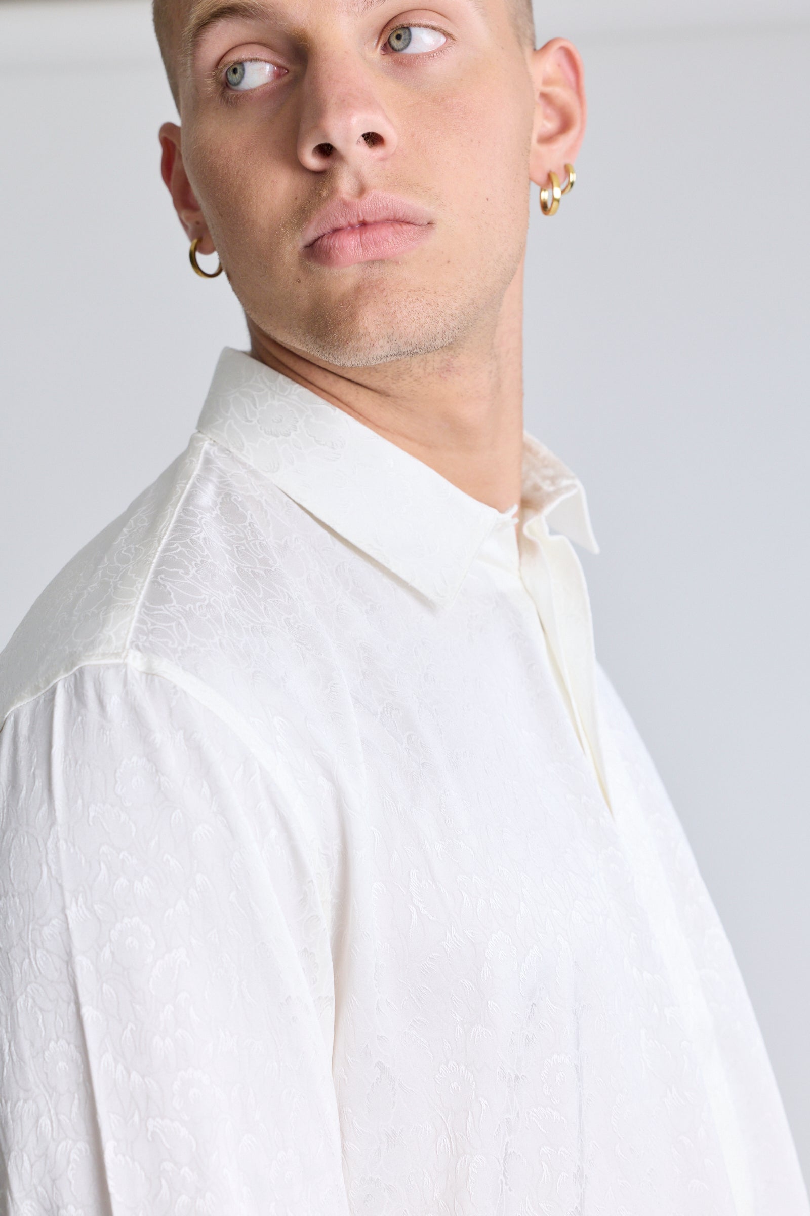 Padded Sleeves Shirt