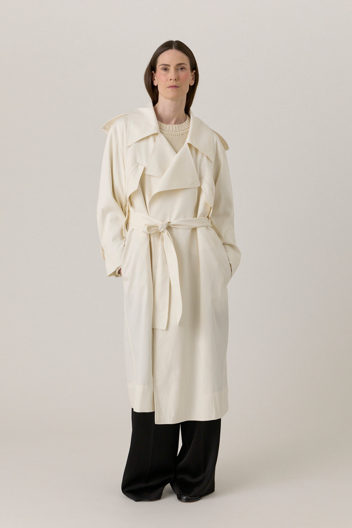 Soft Trench - White