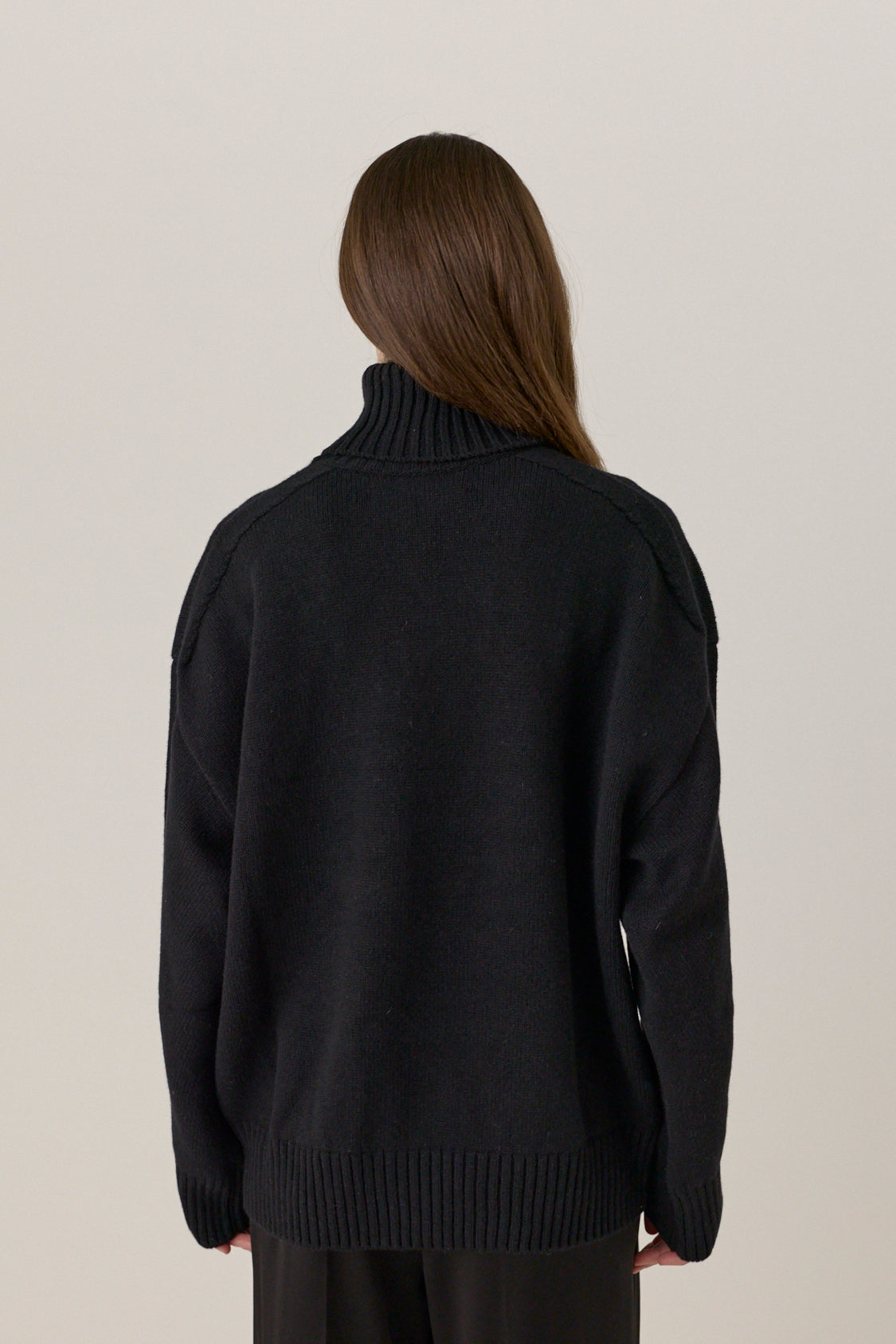 Oversized Cashmere Turtleneck