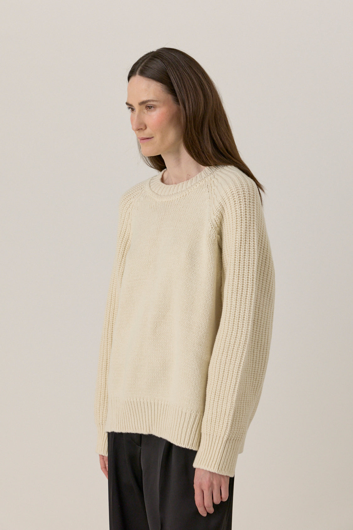 Recycled Cashmere Crew