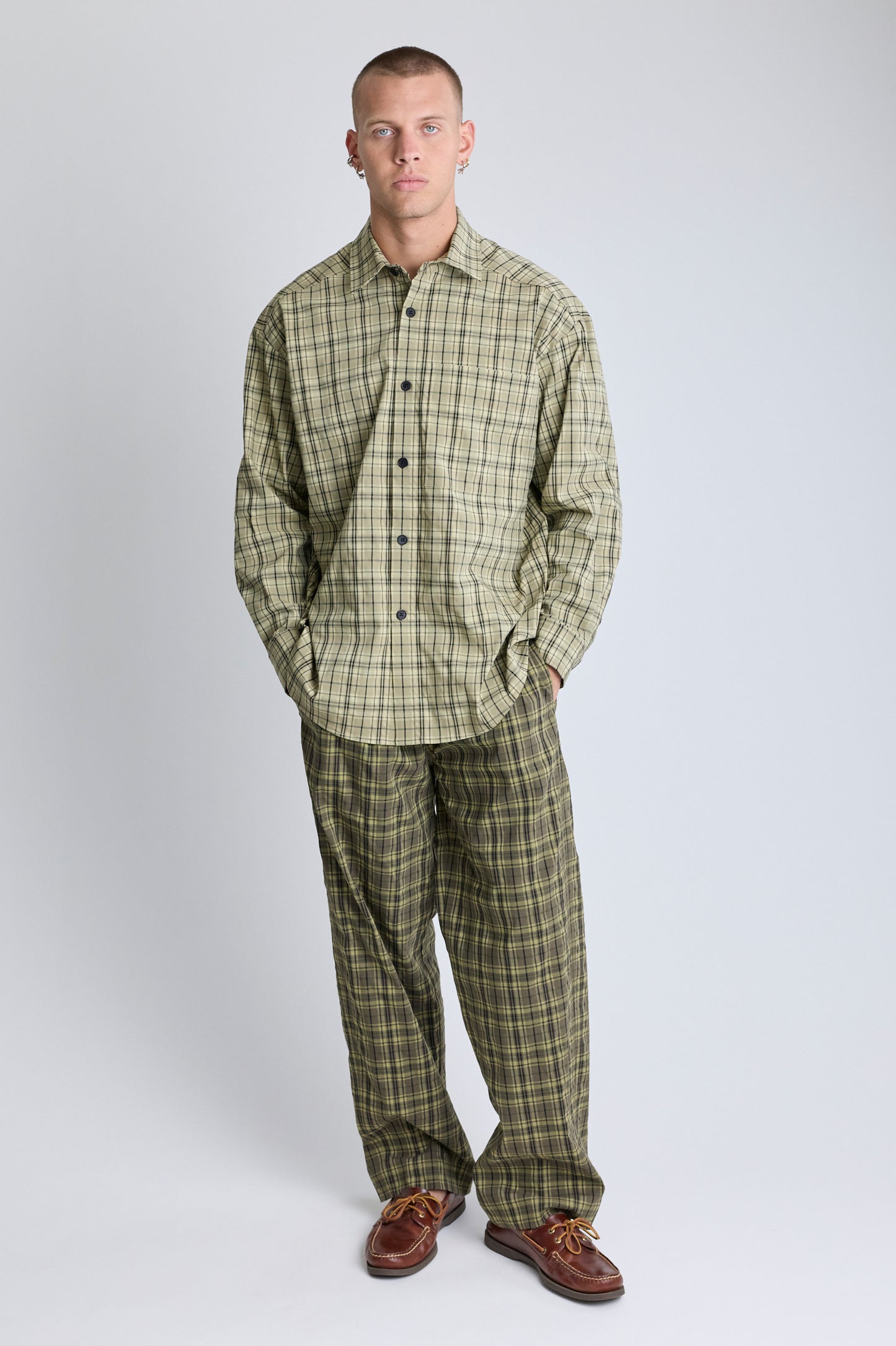 Westside Pant - Peat/Black Check