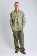 Zeke Shirt - Lichen/Black Check