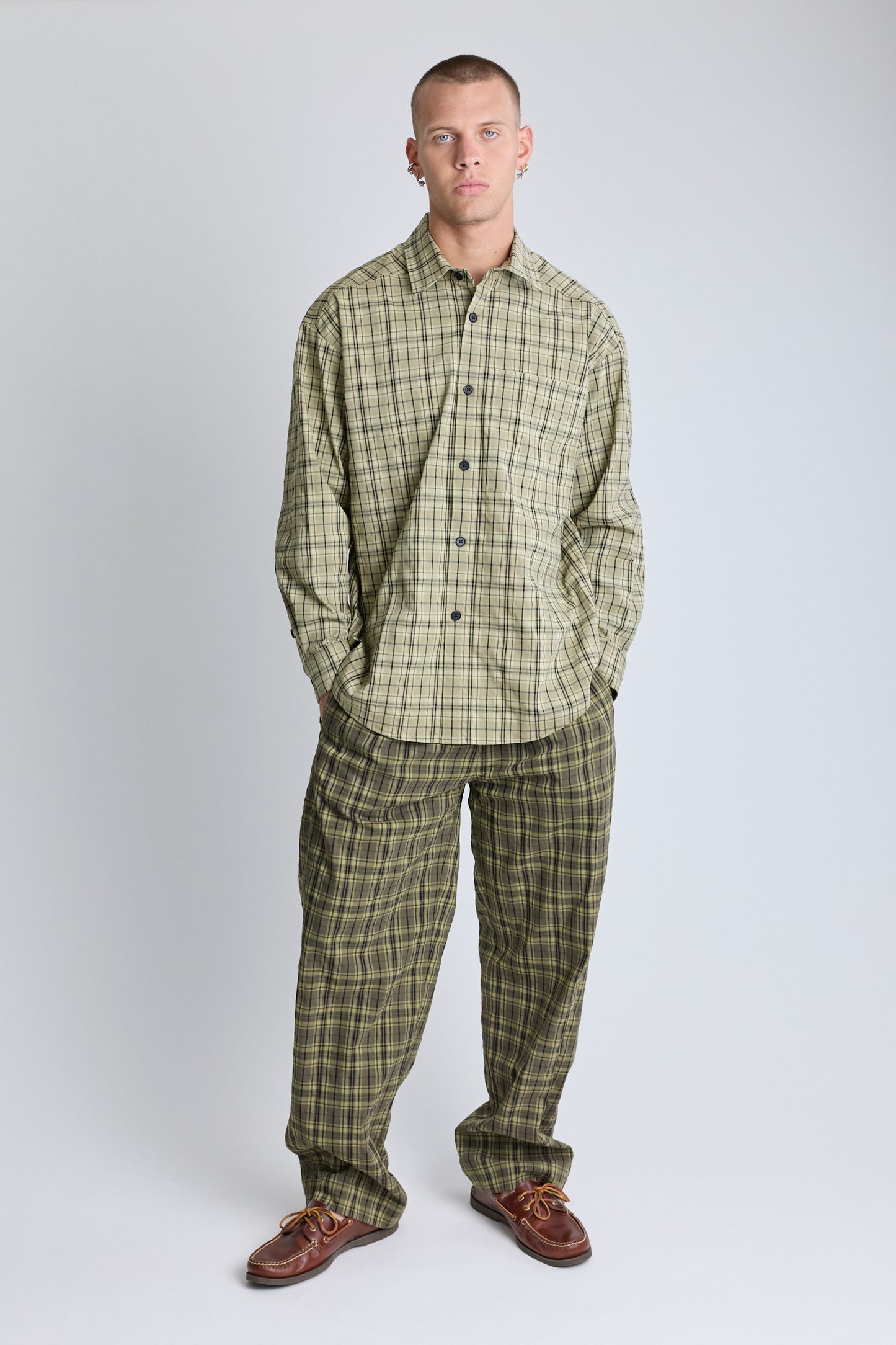 Westside Pant - Peat/Black Check