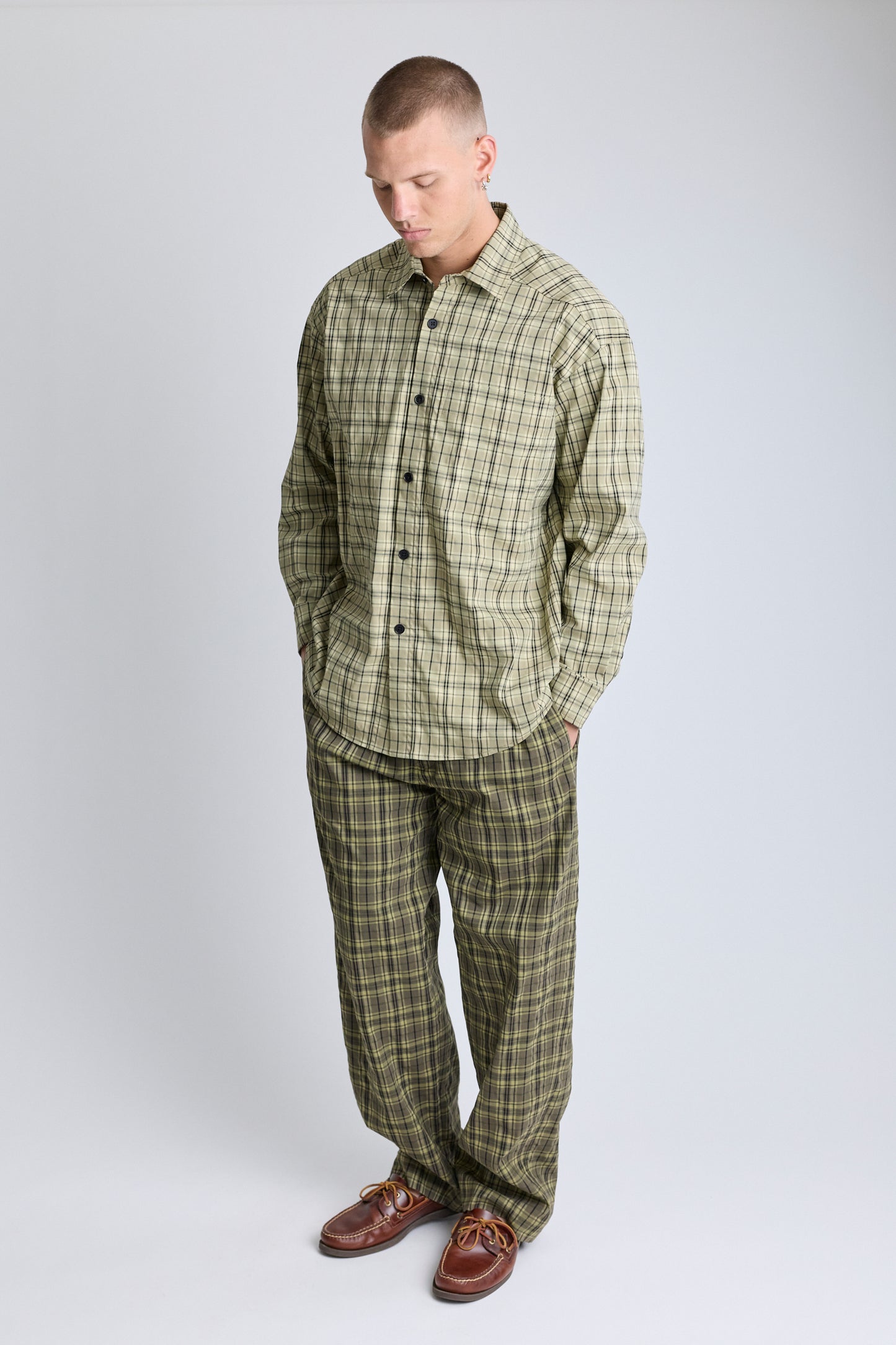 Westside Pant - Peat/Black Check