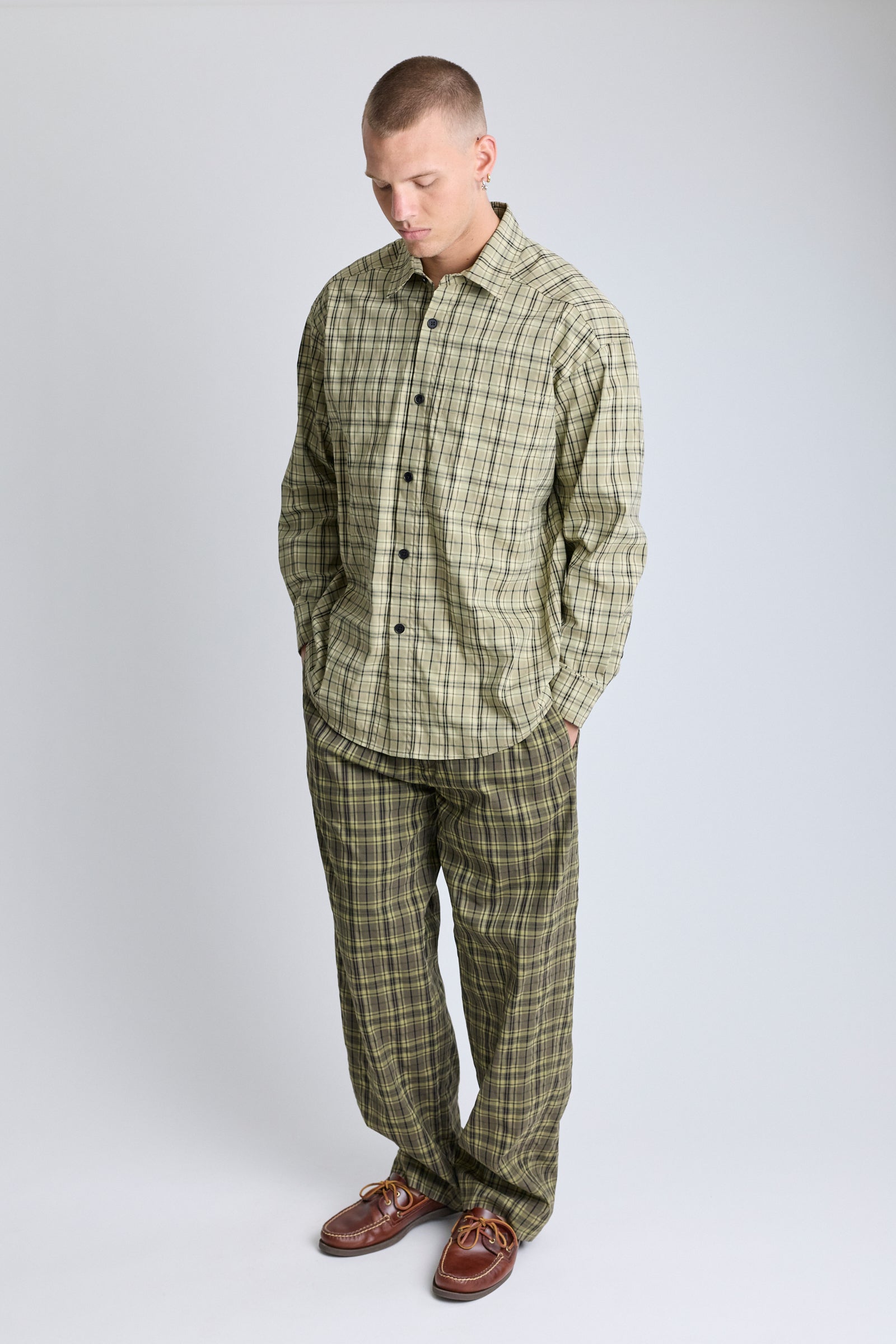 Westside Pant - Peat/Black Check
