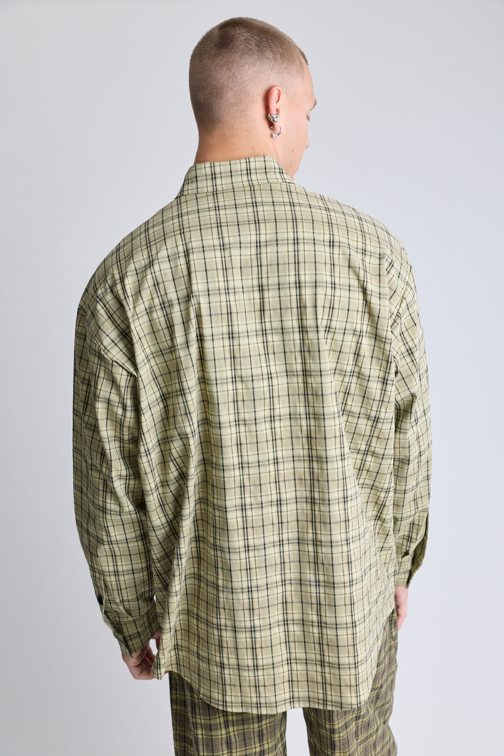 Zeke Shirt - Lichen/Black Check