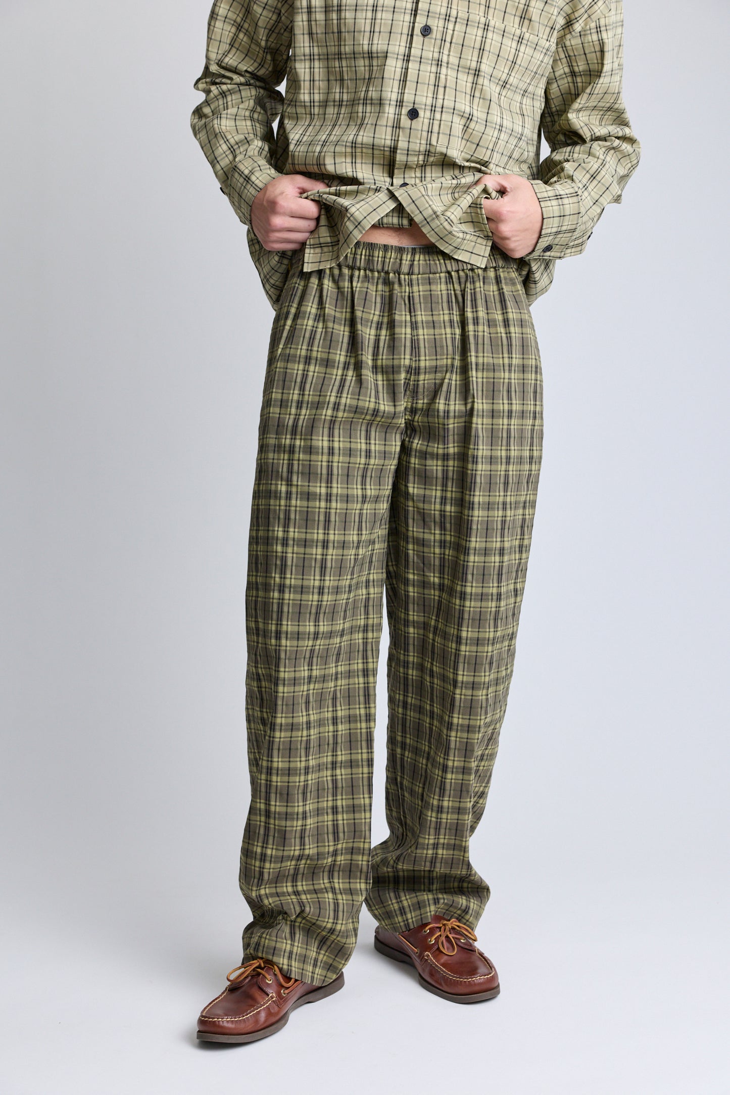 Westside Pant - Peat/Black Check