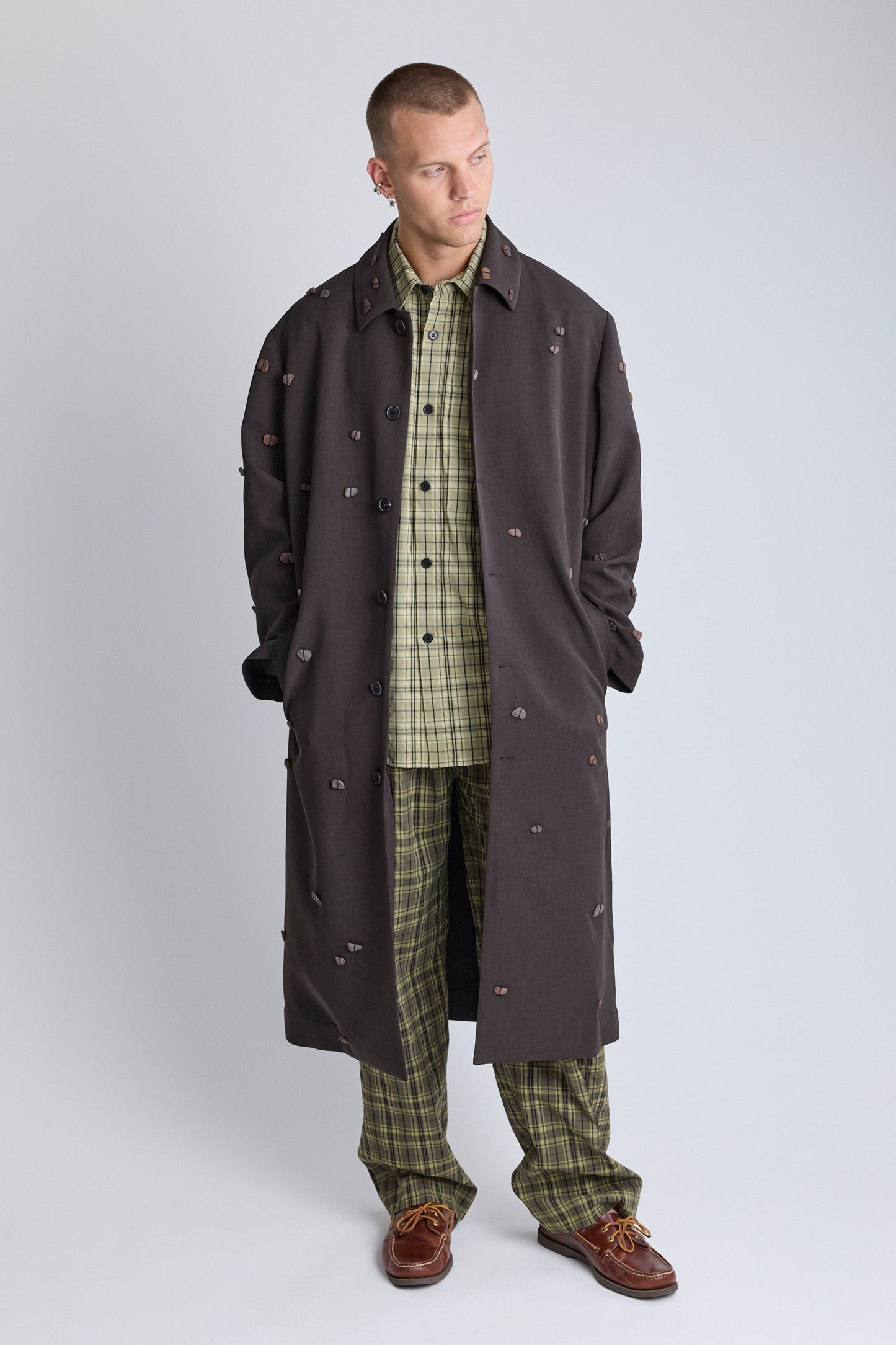 Sea Glass Luka Coat - Soil/Brown