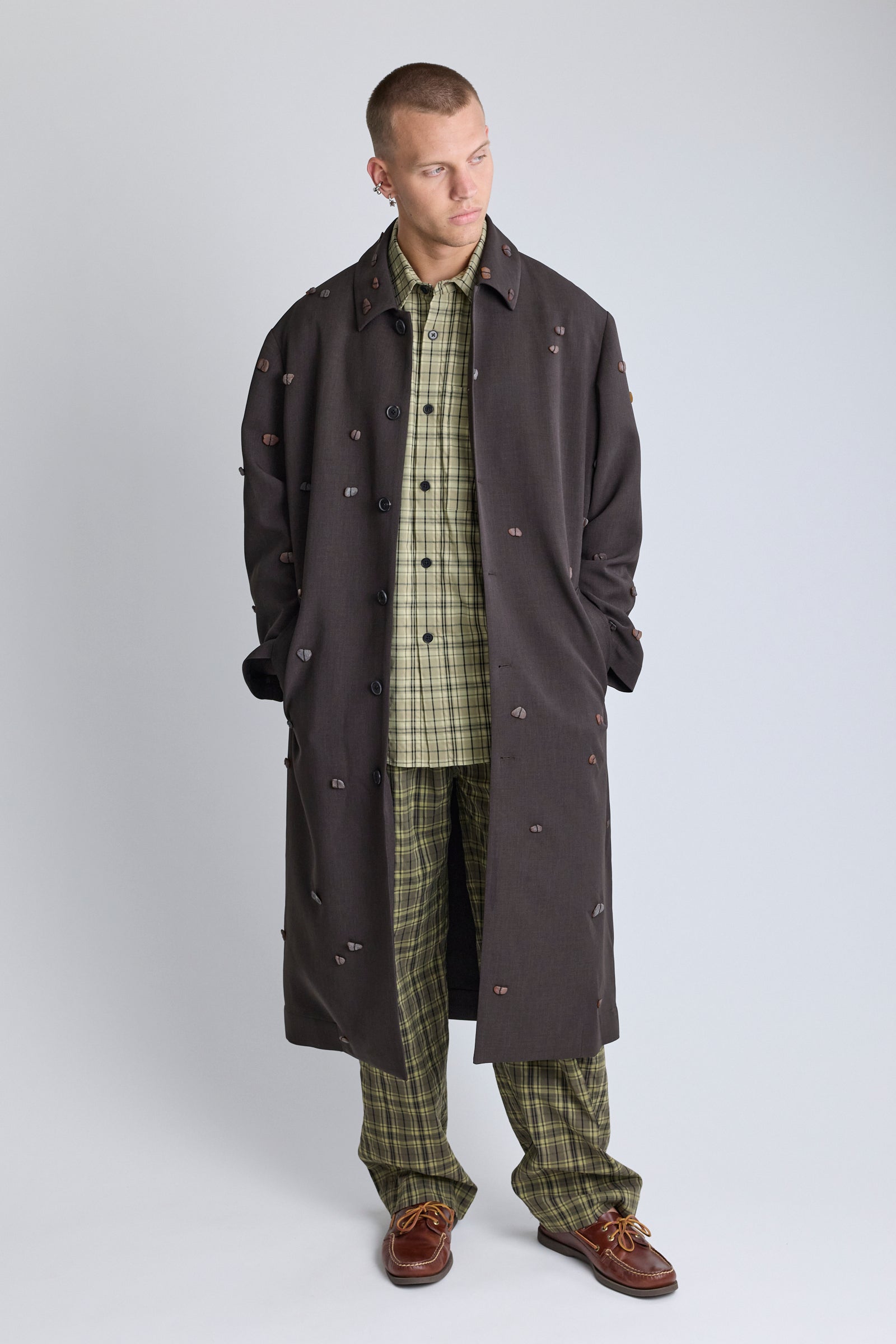 Sea Glass Luka Coat - Soil/Brown
