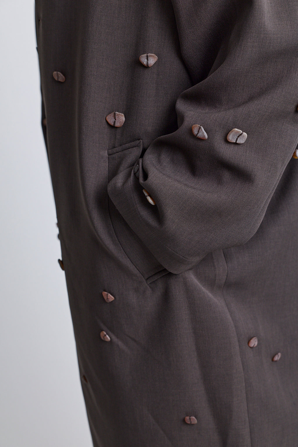 Sea Glass Luka Coat - Soil/Brown