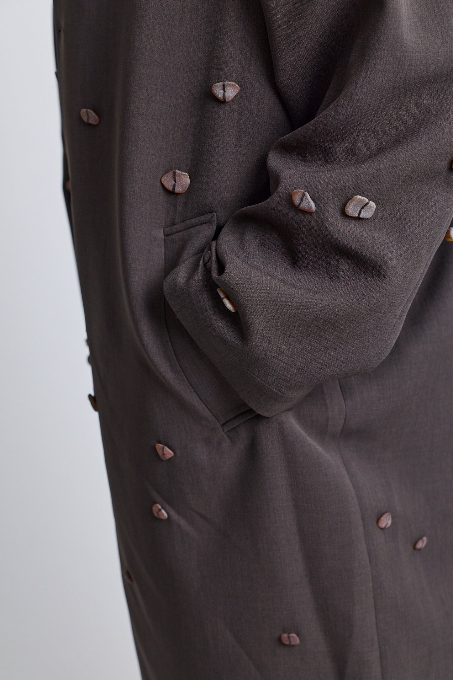 Sea Glass Luka Coat - Soil/Brown