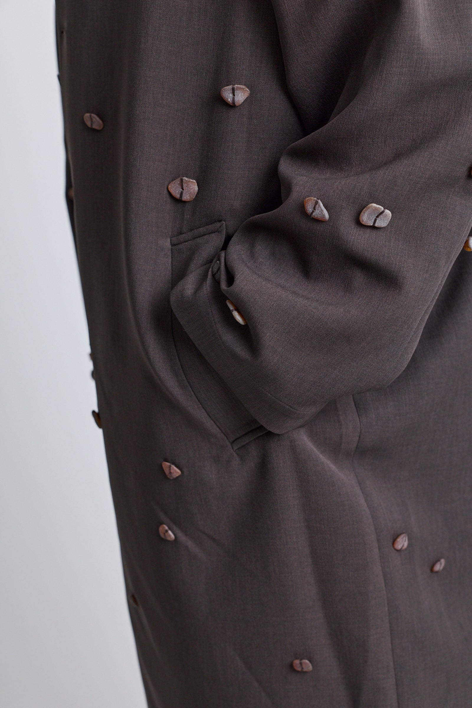 Sea Glass Luka Coat - Soil/Brown