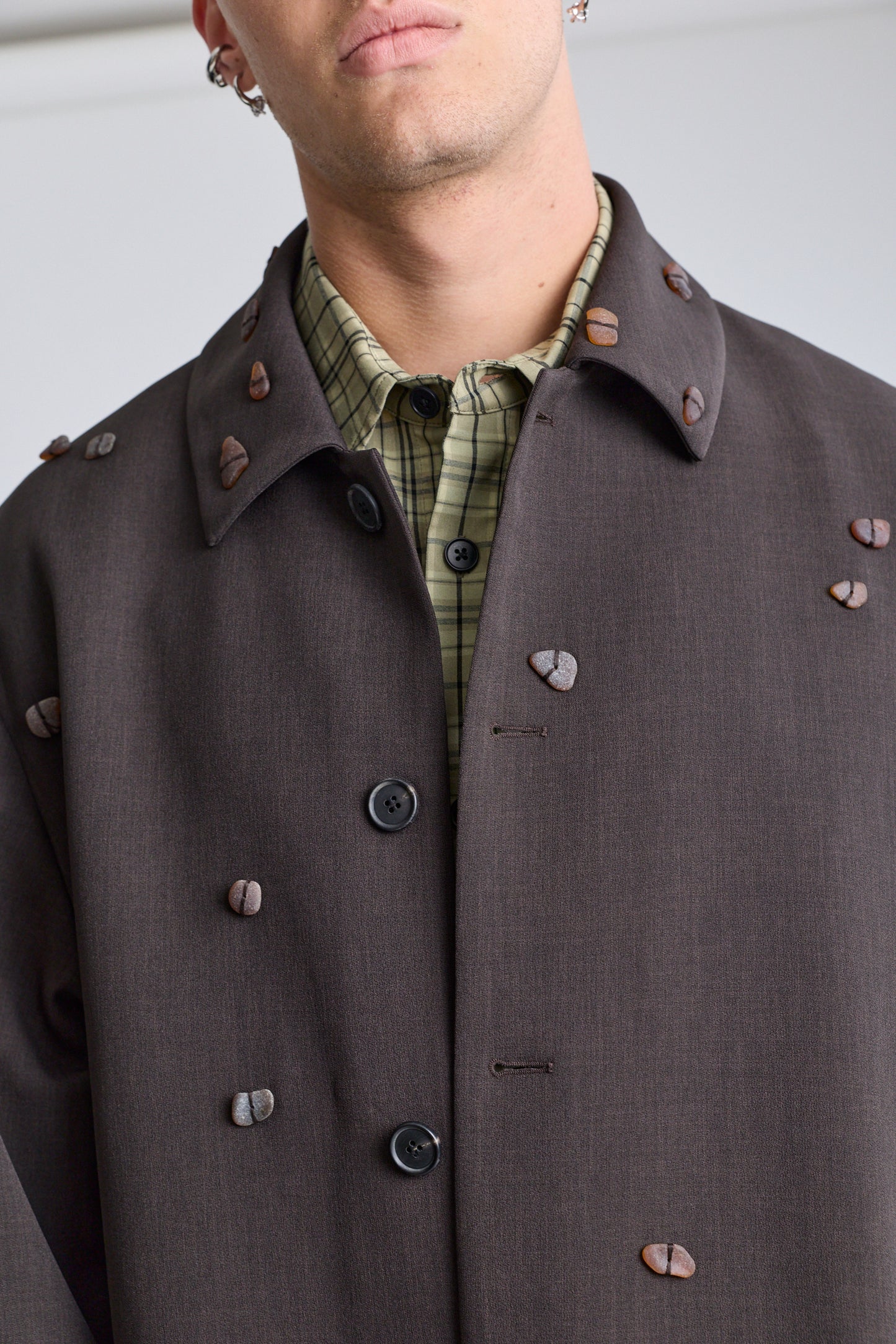 Sea Glass Luka Coat - Soil/Brown