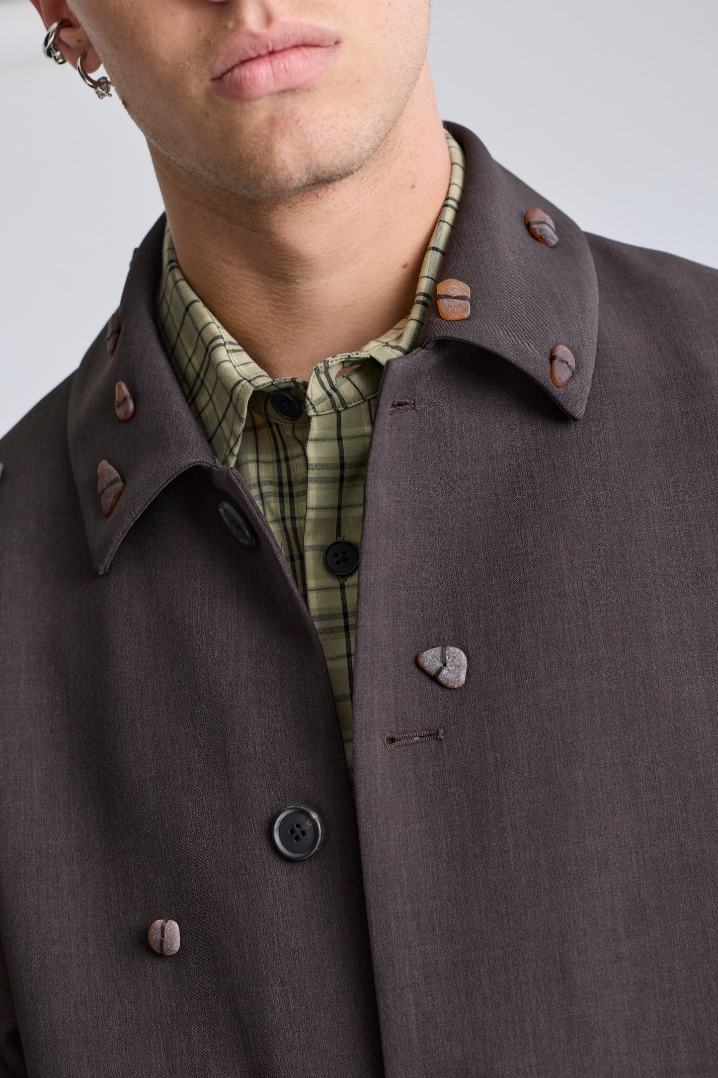 Sea Glass Luka Coat - Soil/Brown