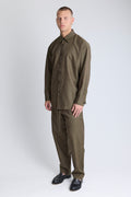 Lysander Wool Shirt - Kelp
