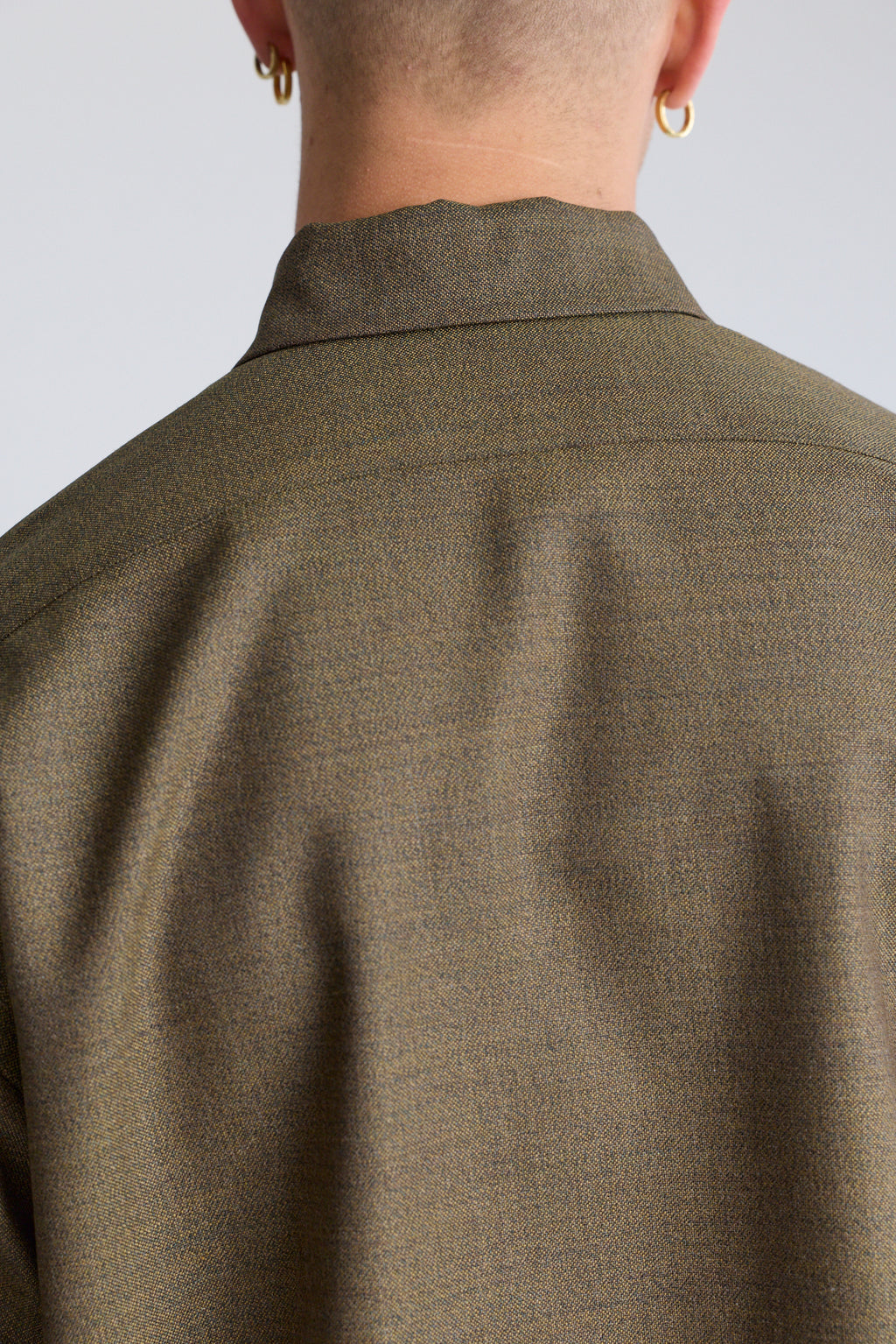 Lysander Wool Shirt - Kelp