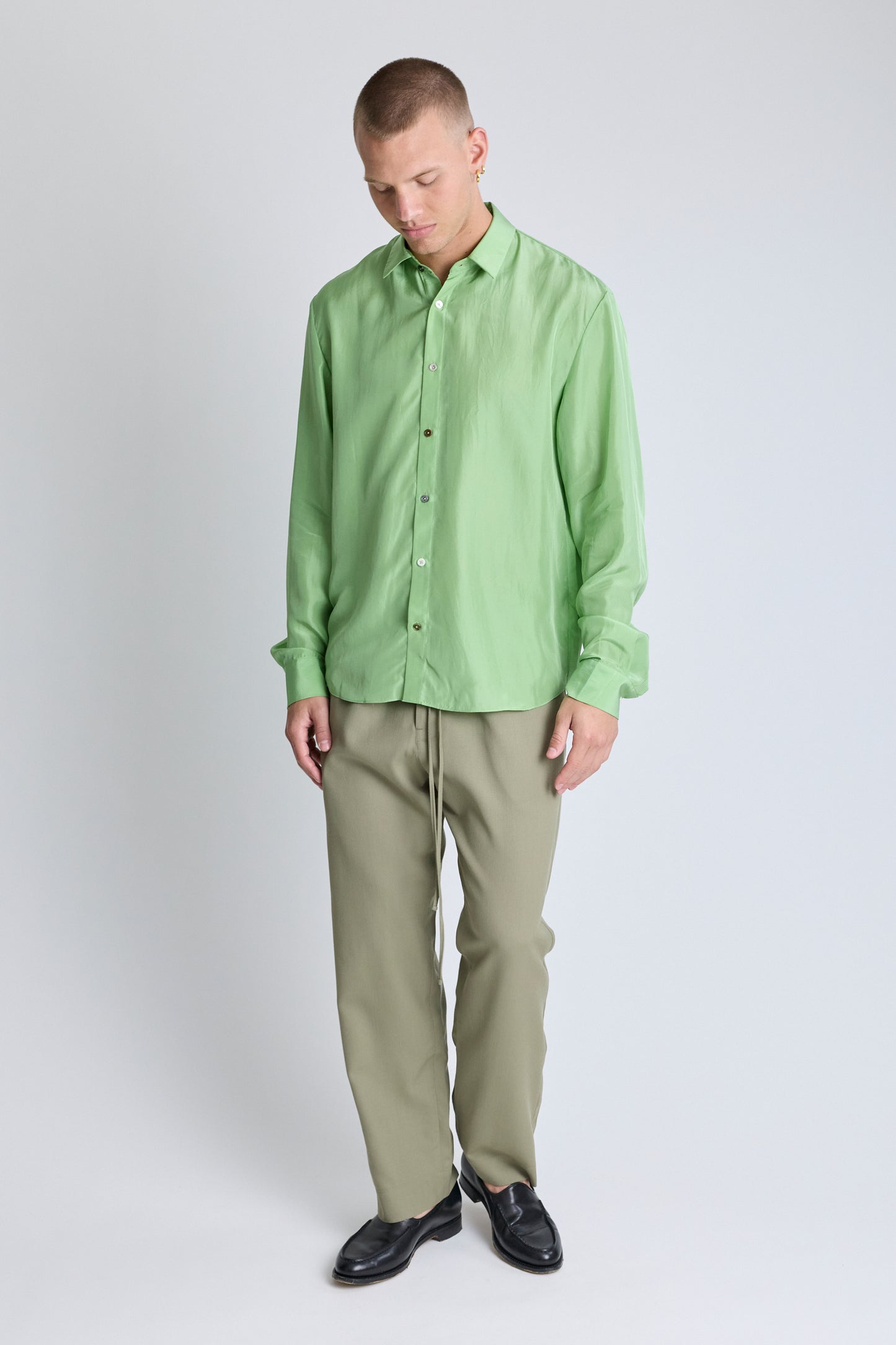 Mixed Button David Shirt