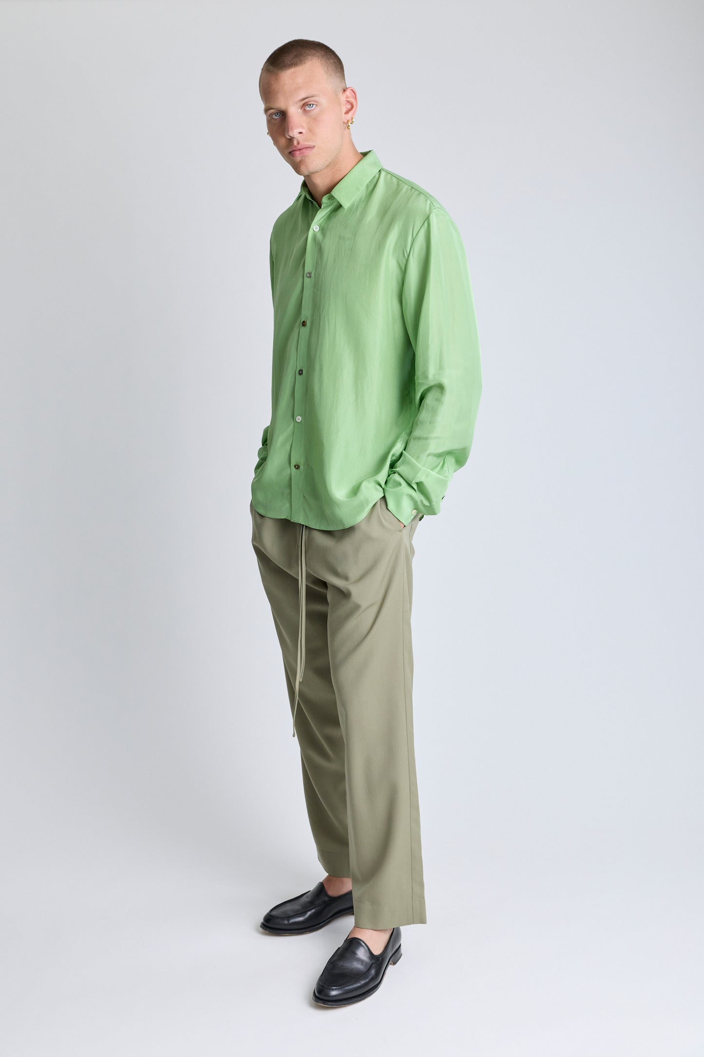 Mixed Button David Shirt