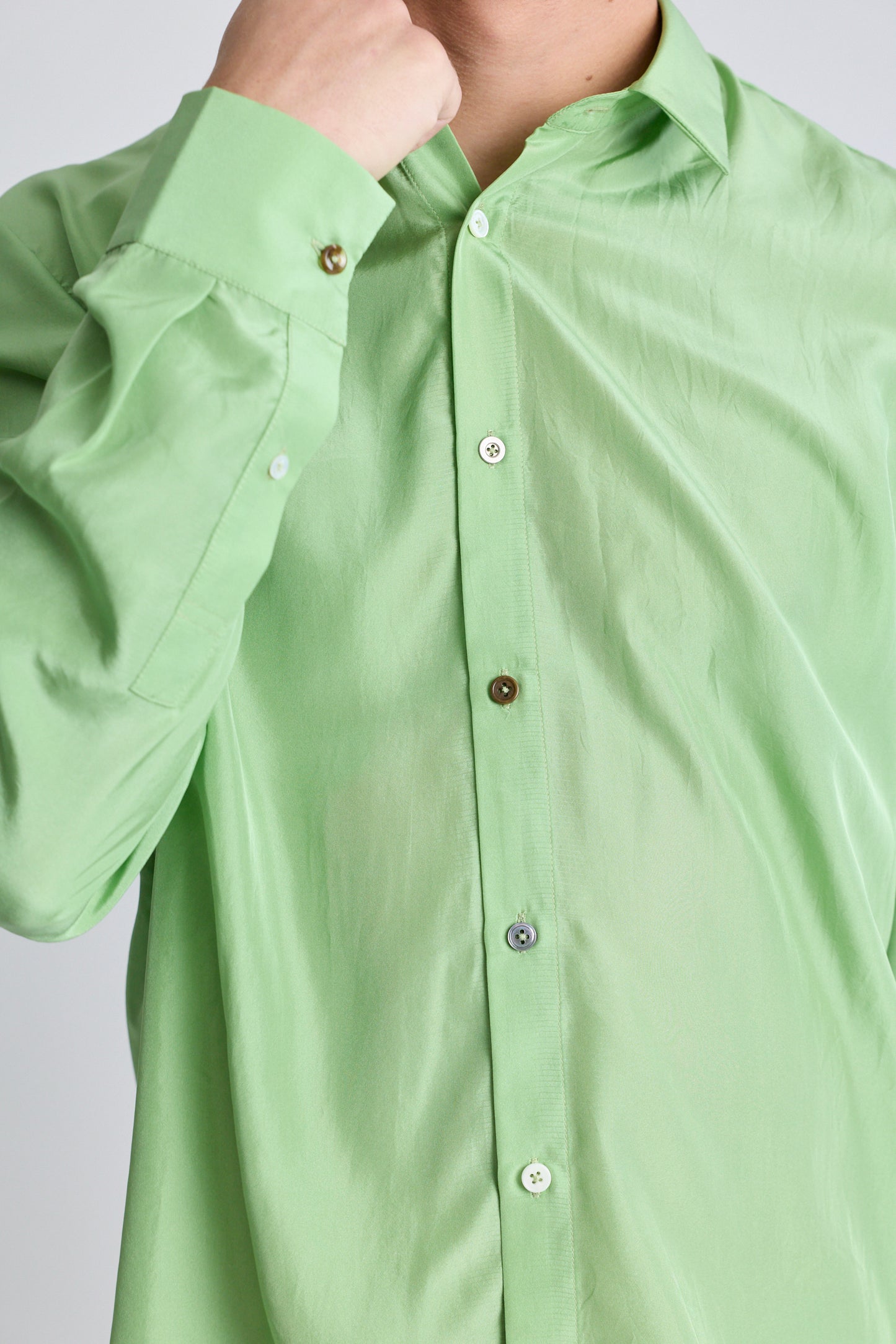 Mixed Button David Shirt