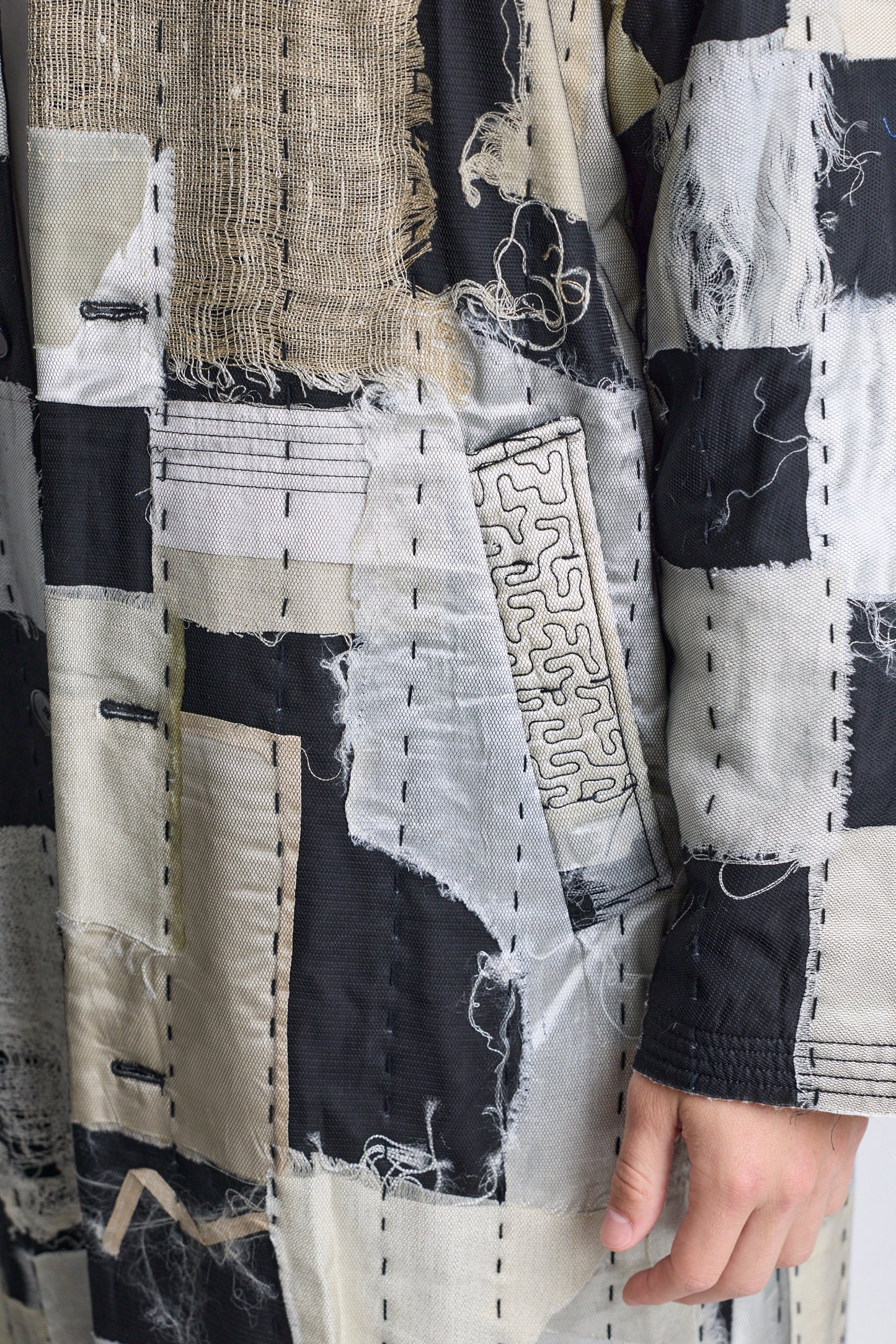 Fragment Collage Preservation Coat