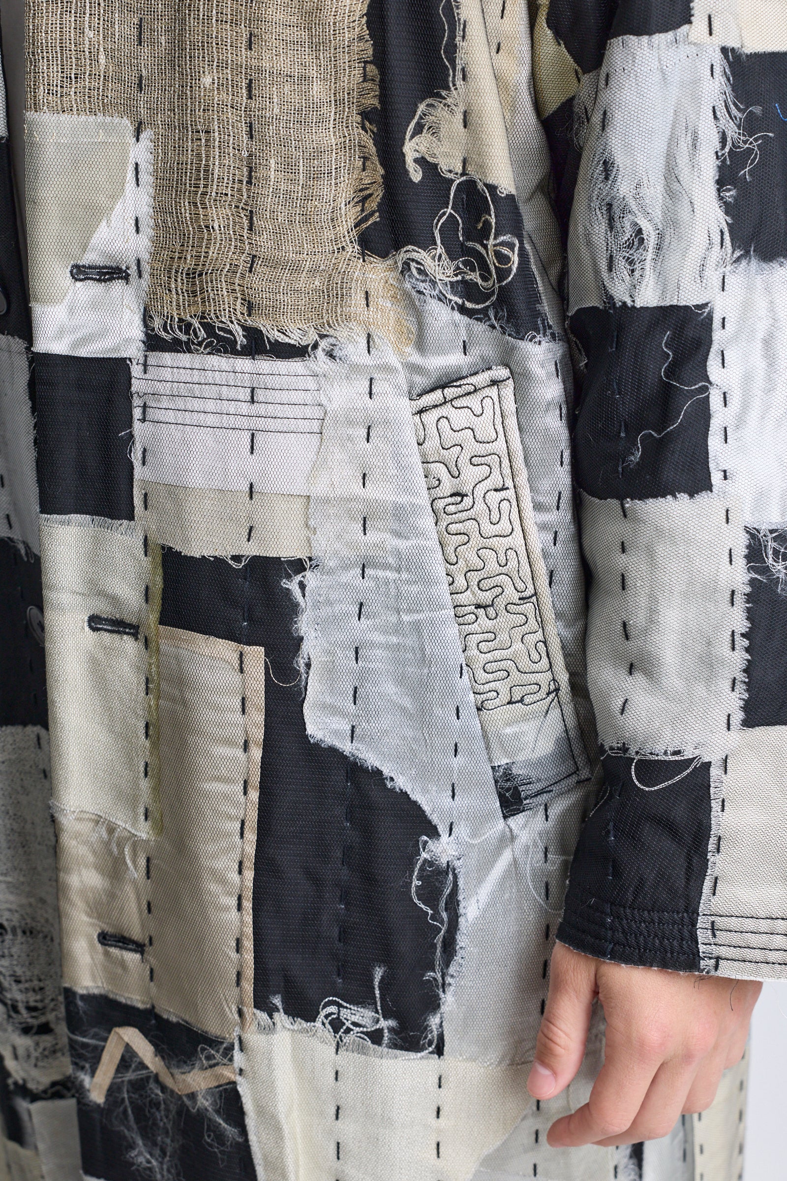 Fragment Collage Preservation Coat