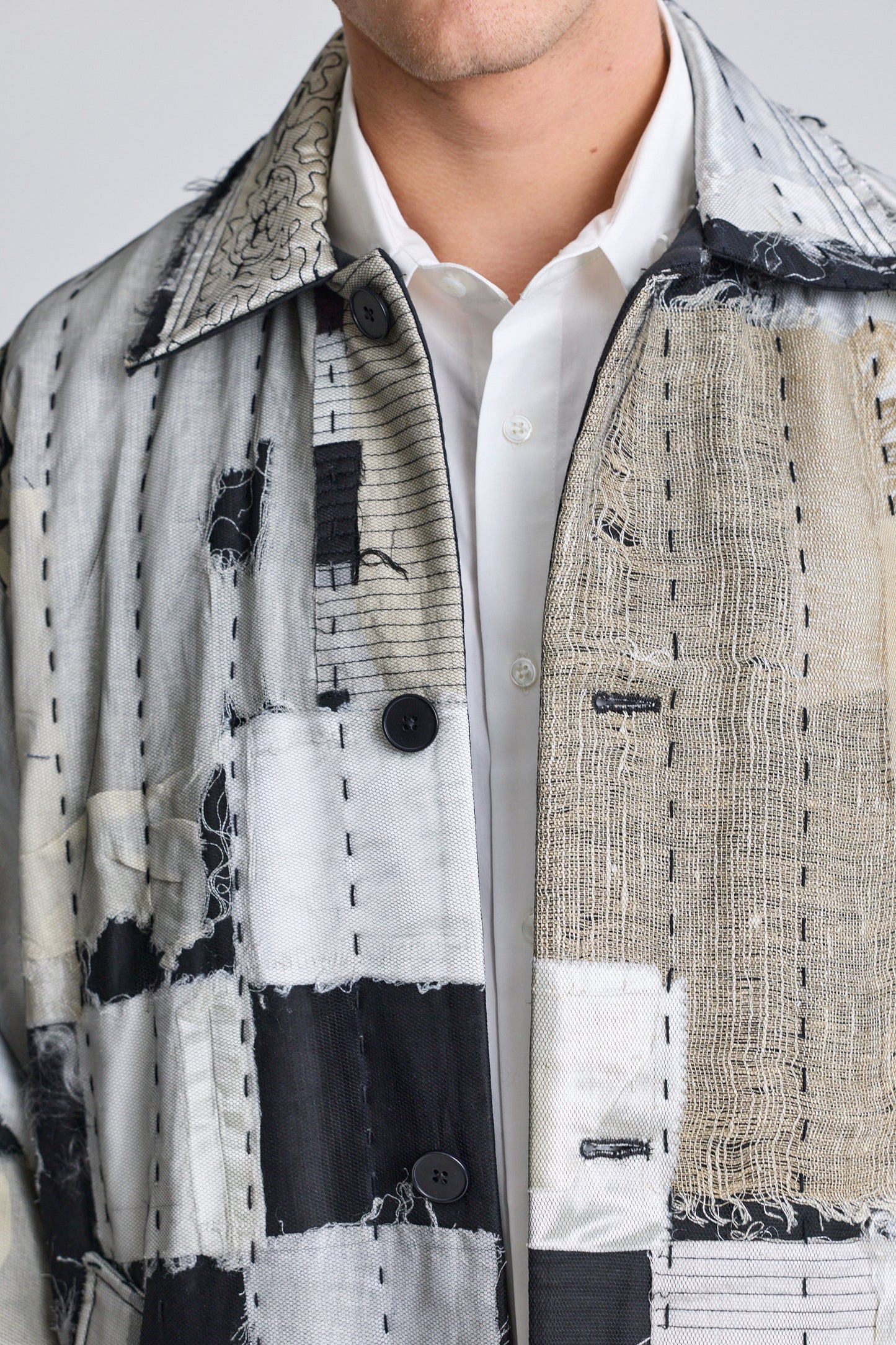 Fragment Collage Preservation Coat