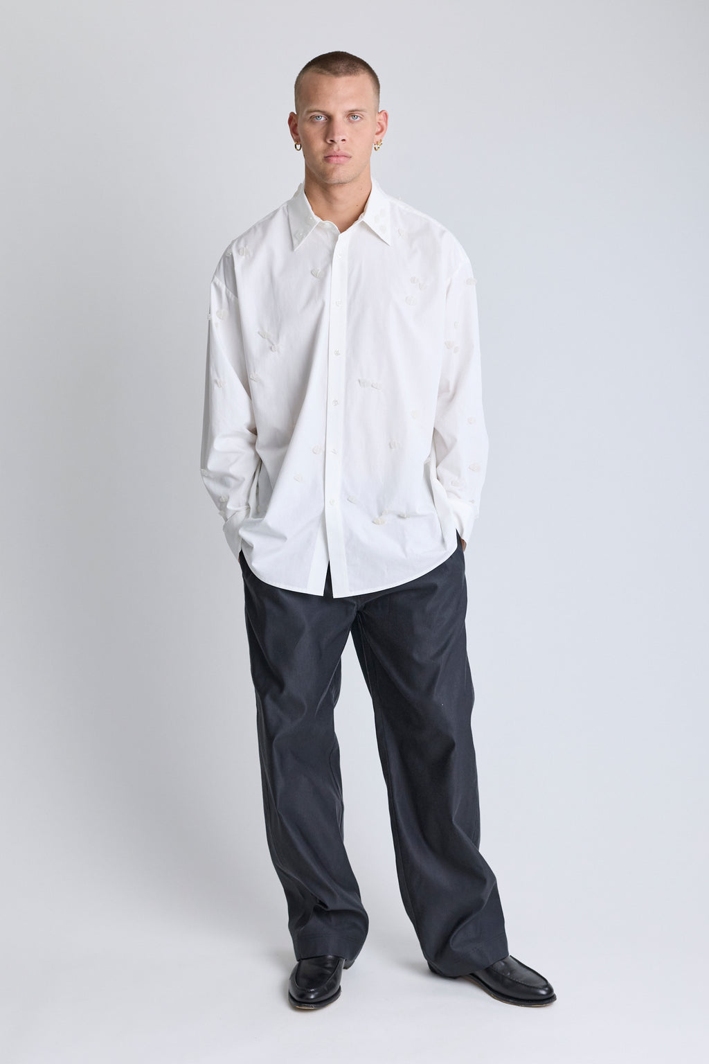 Lysander Sea Glass Shirt - Ivory
