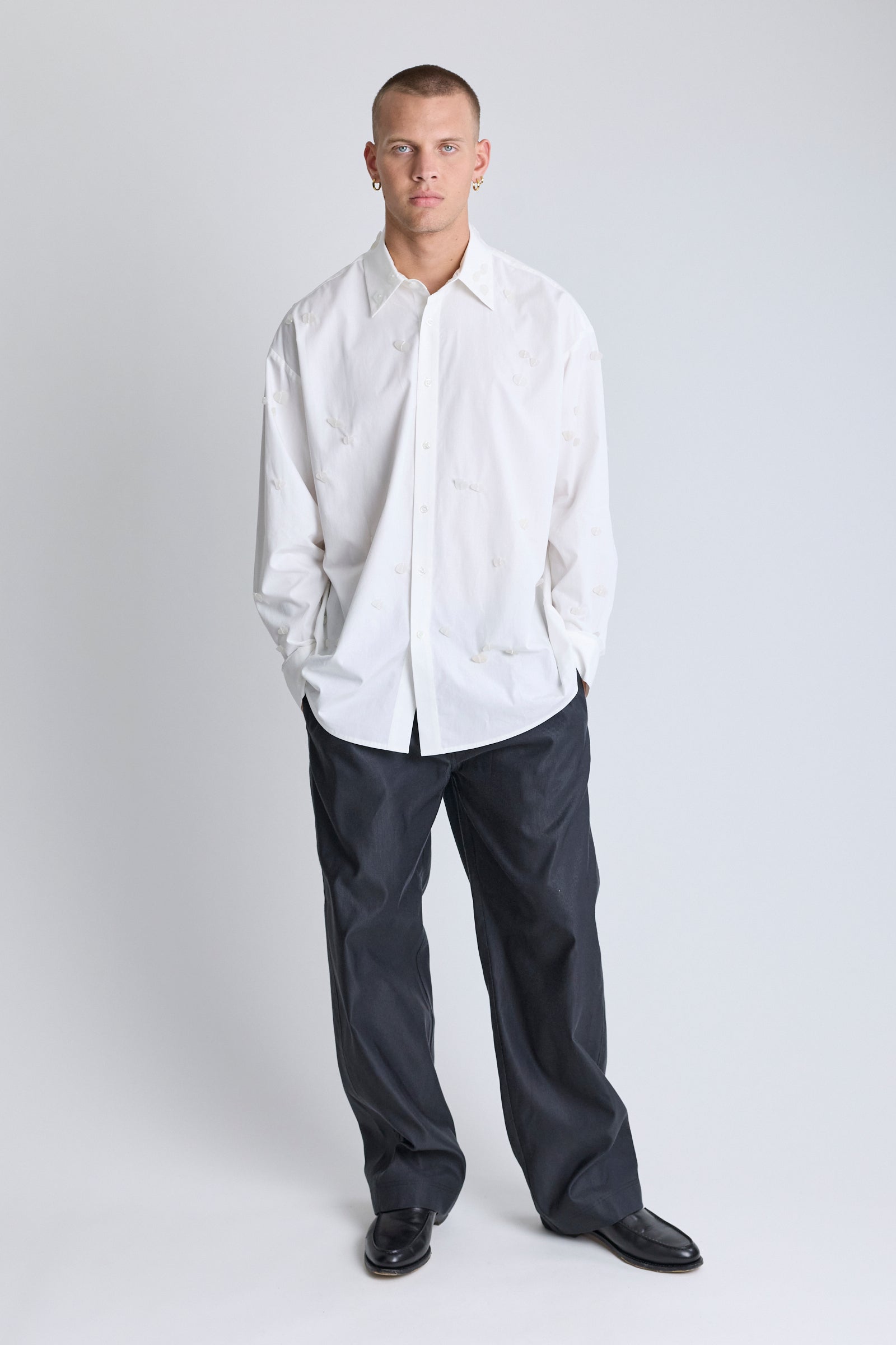 Lysander Sea Glass Shirt - Ivory