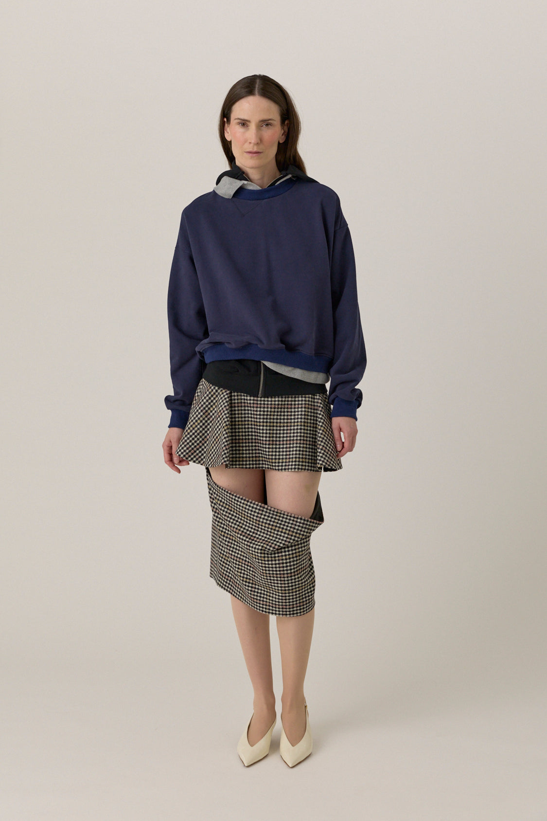 Triple Hoodie - Navy