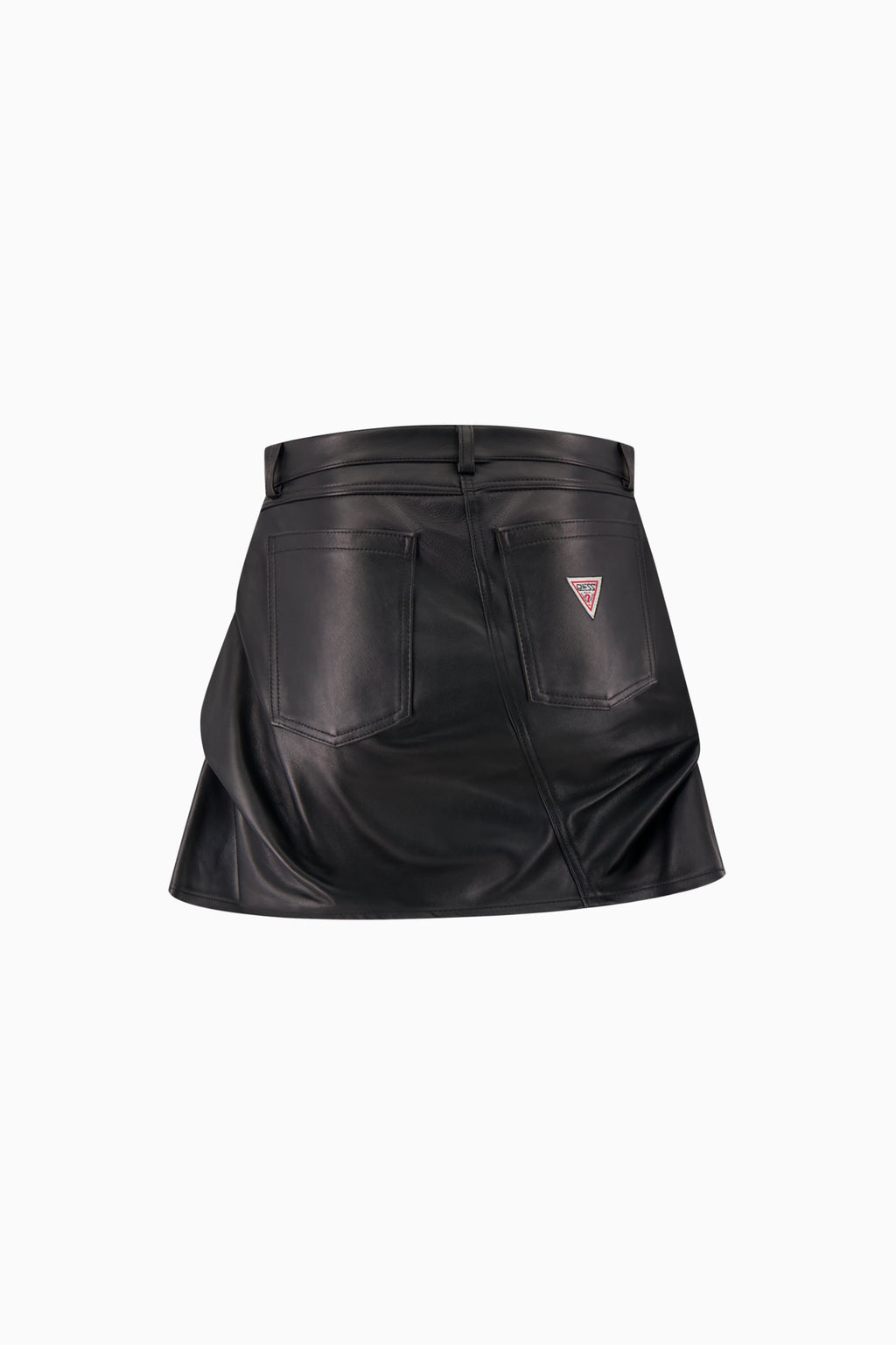Lifted Leather Skirt