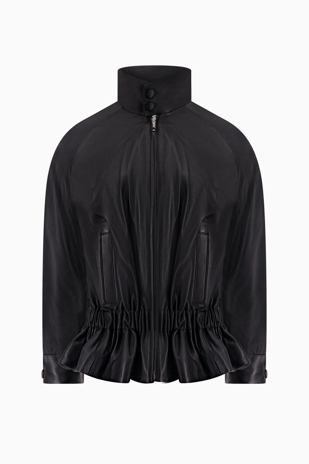 Twisted Leather Jacket