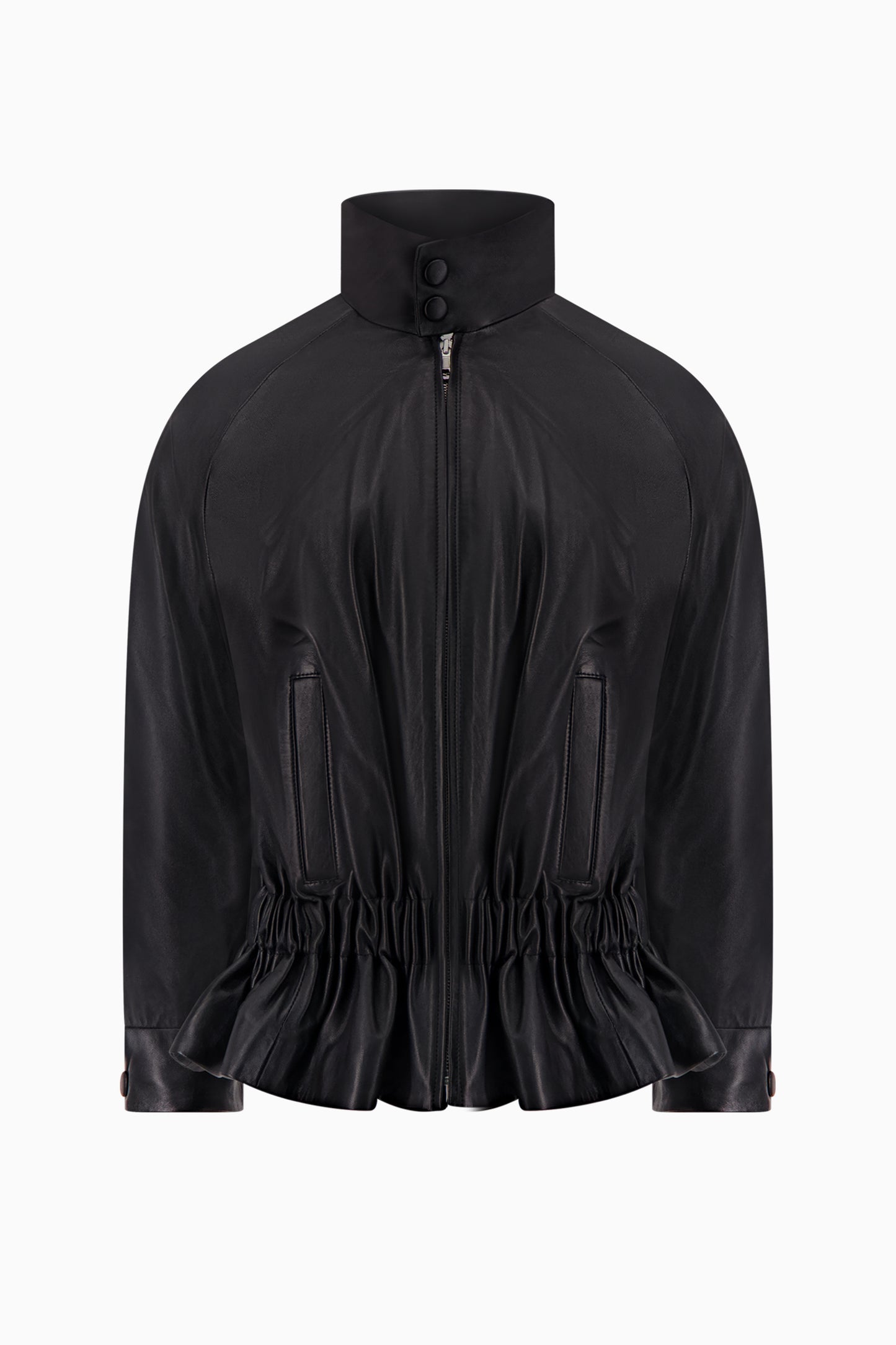 Twisted Leather Jacket