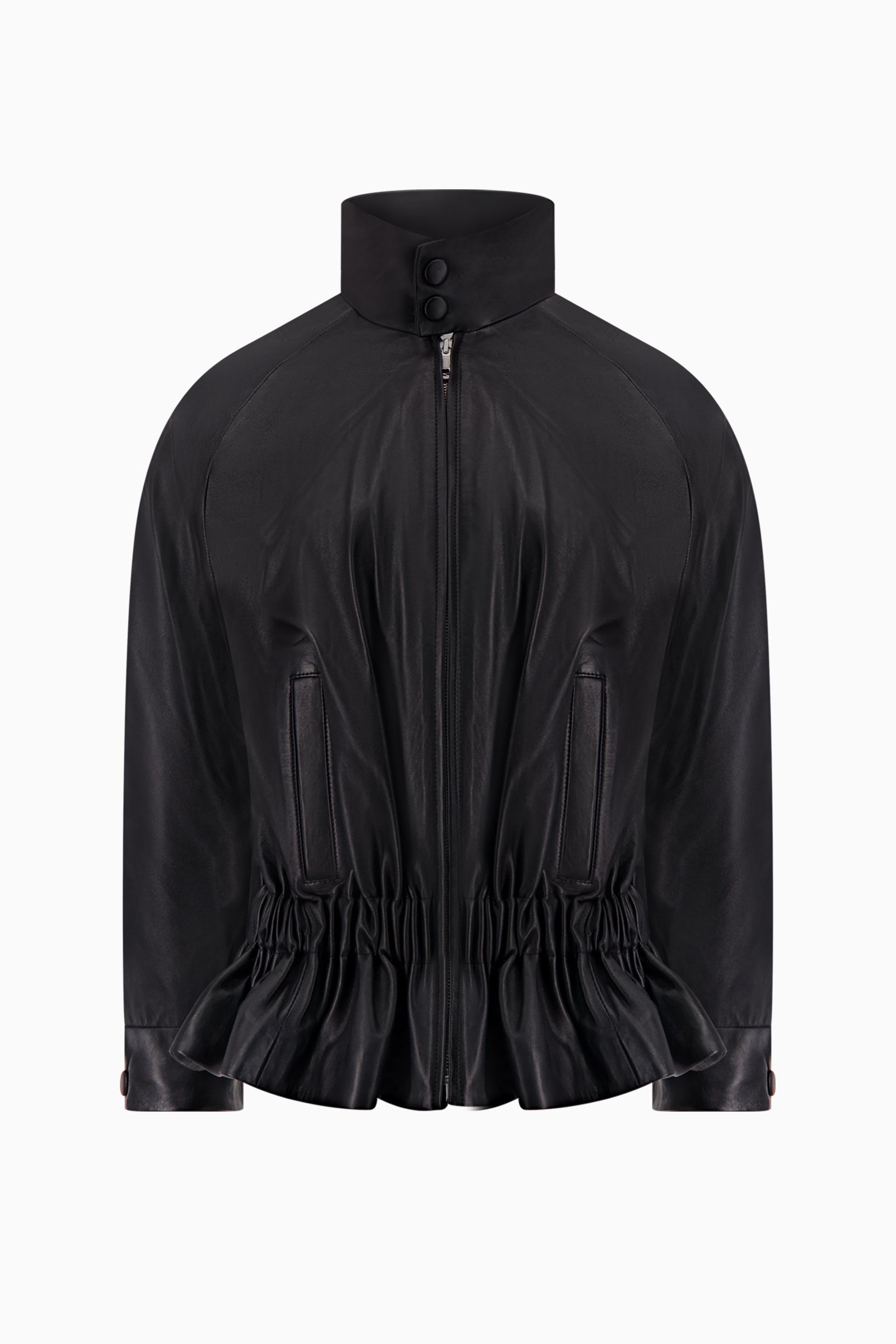 Twisted Leather Jacket