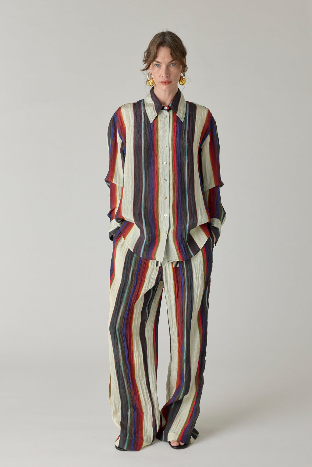 Morris Stripe Relaxed Pant