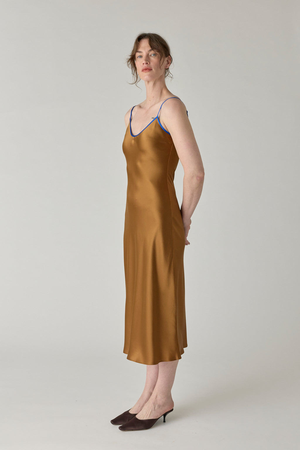 Silk Bias Slip Dress
